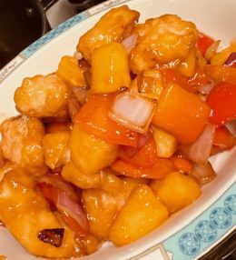 SWEET AND SOUR CHICKEN