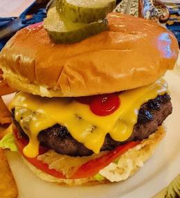 The Smashing Machine Burger