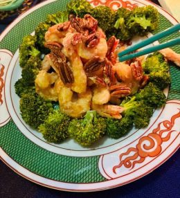 BRUCE LEE’S SHRIMP AND PECANS